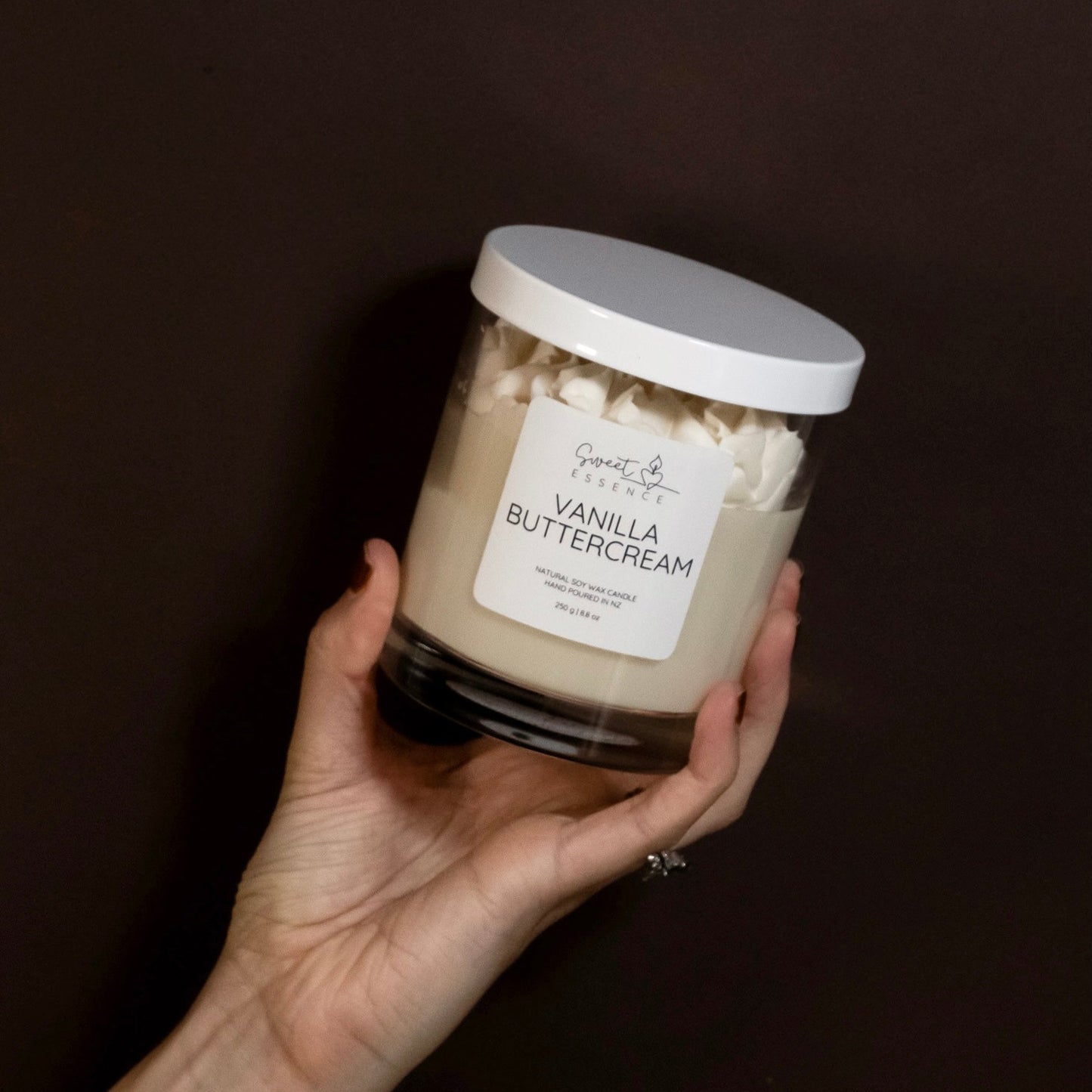 Vanilla Buttercream Dessert Candle