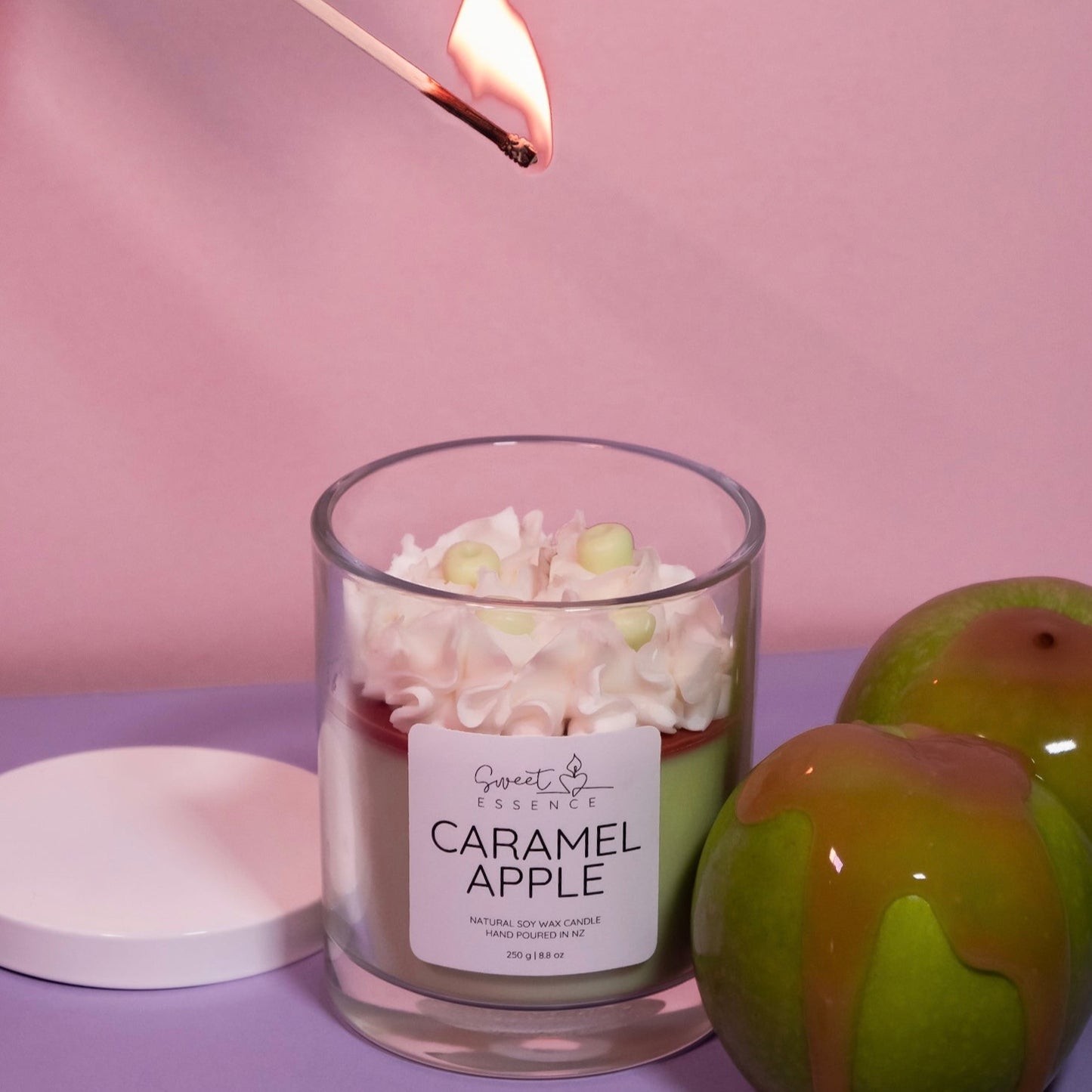 Caramel Apple Dessert Candle