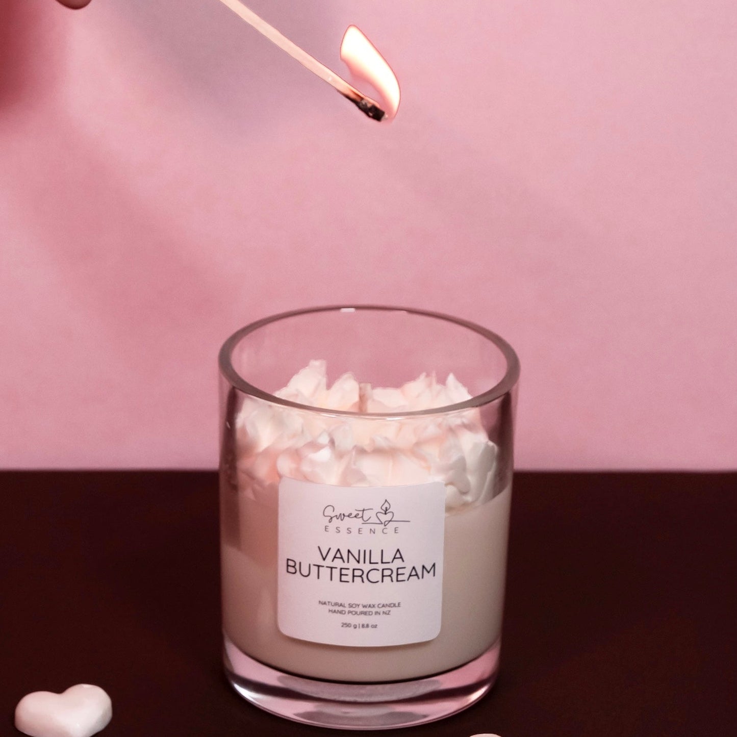Vanilla Buttercream Dessert Candle