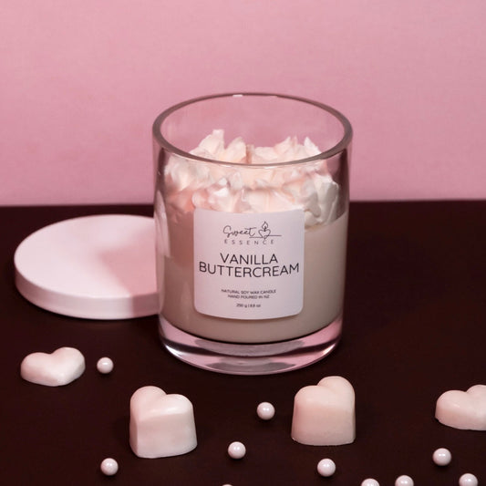 Vanilla Buttercream Dessert Candle